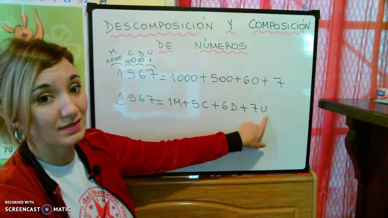 problemas matematicos de descomposicion de numeros