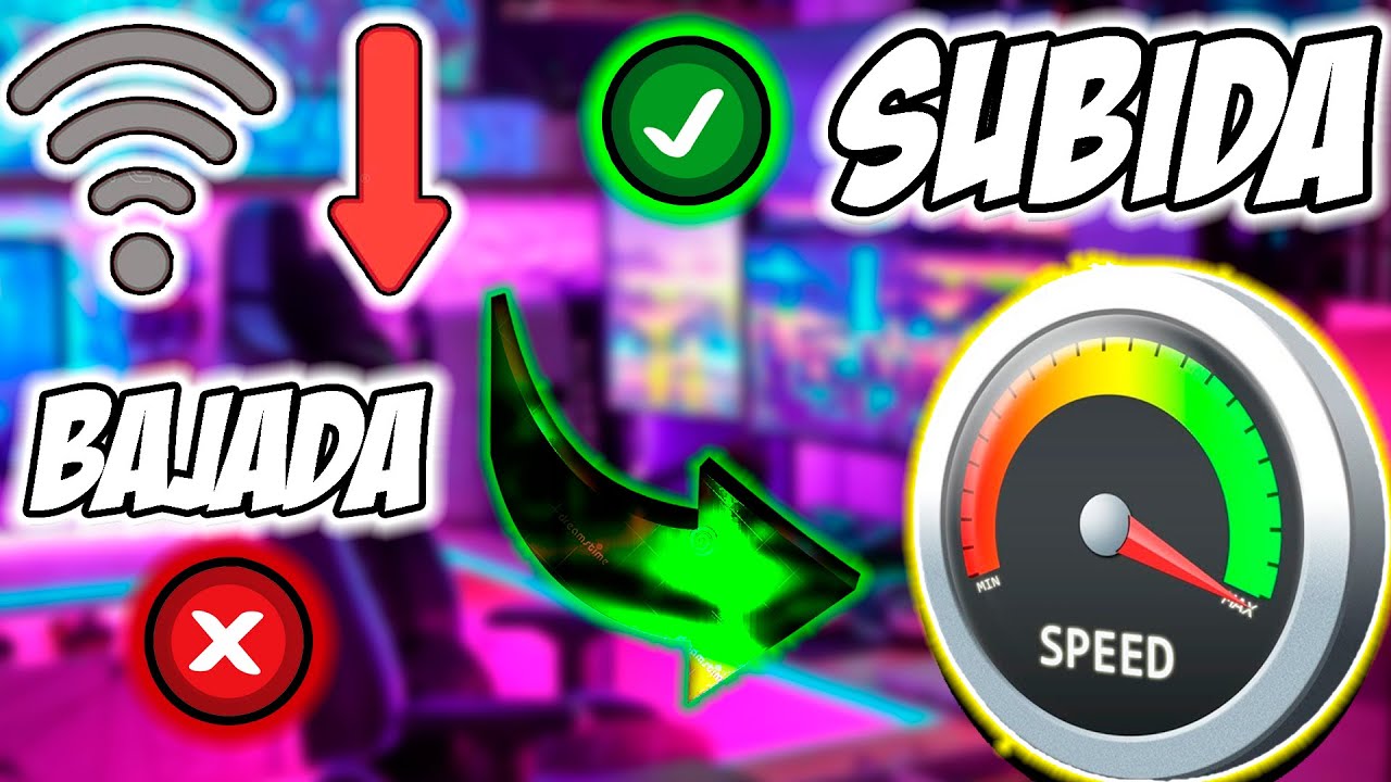 que es la velocidad de subida y bajada del internet
