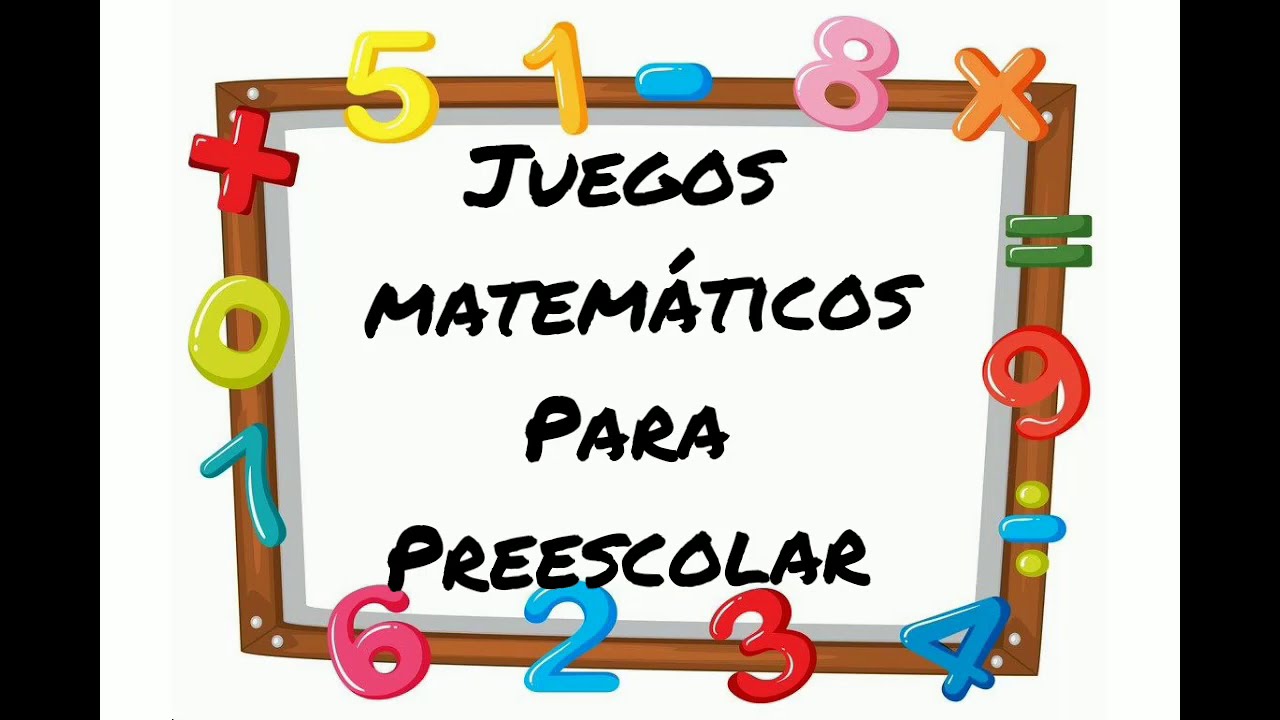 actividades de matematicas divertidas para preescolar