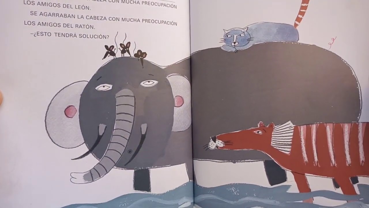 cola de león cola de ratón cuento