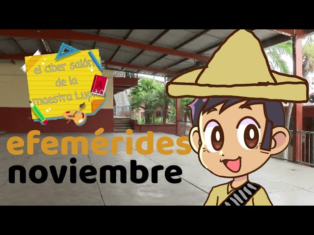 efemerides de noviembre en mexico para preescolar