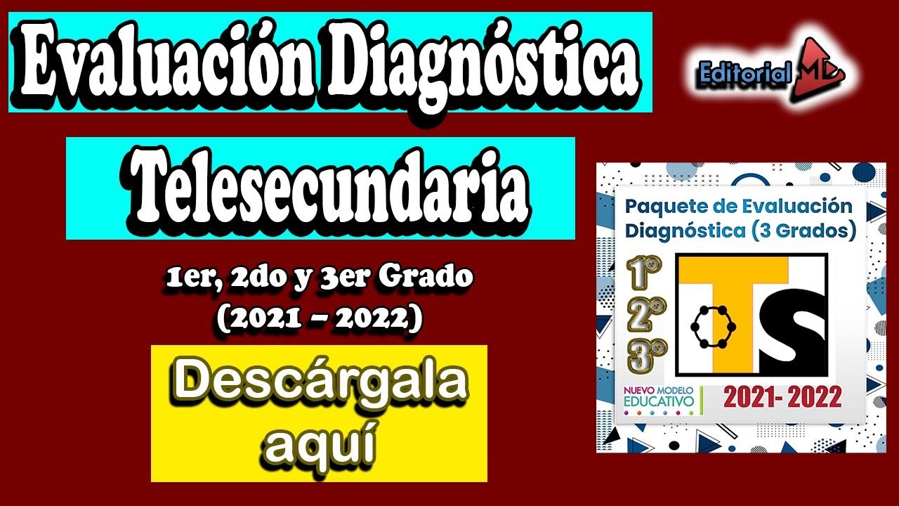 examen de diagnostico de segundo de telesecundaria