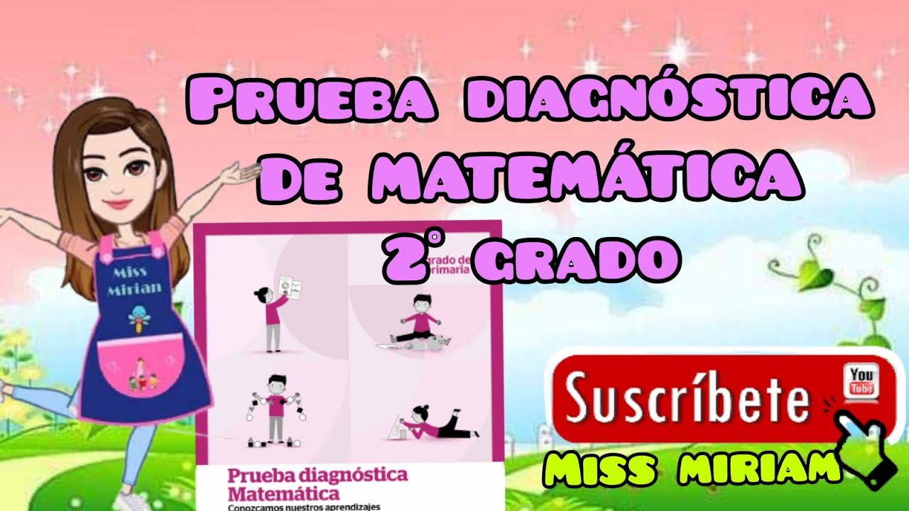 examen diagnostico de matematicas para segundo de primaria