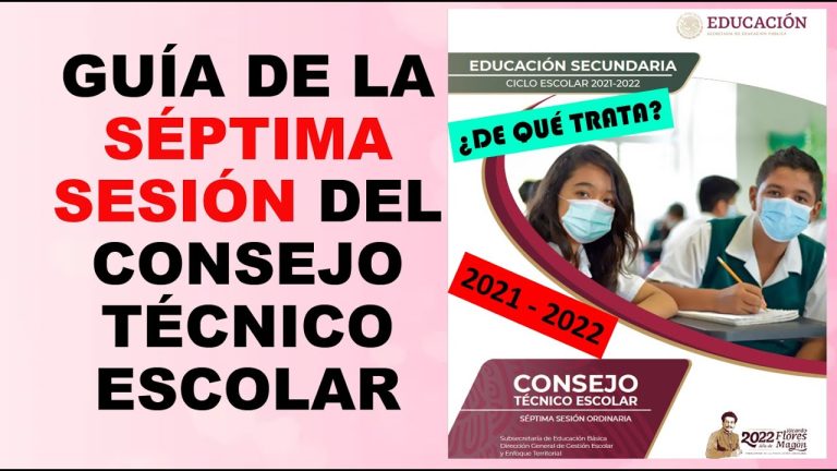 Guía Completa del Consejo Técnico Escolar: Séptima Sesión Explicada