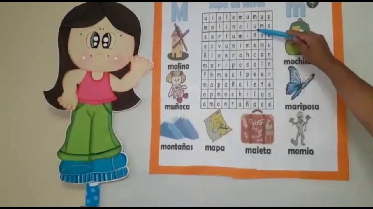 sopa de letras de medios de comunicacion